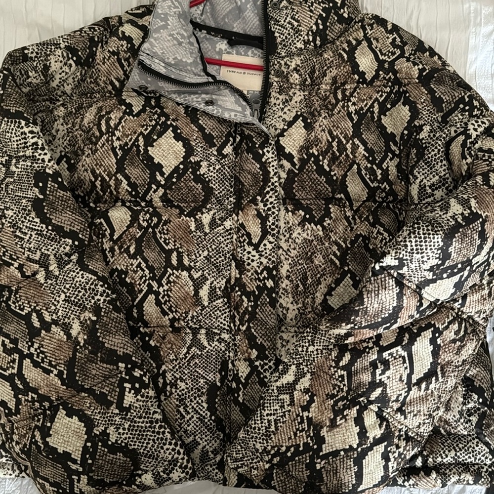 Thread & supply never worn bomber jacket